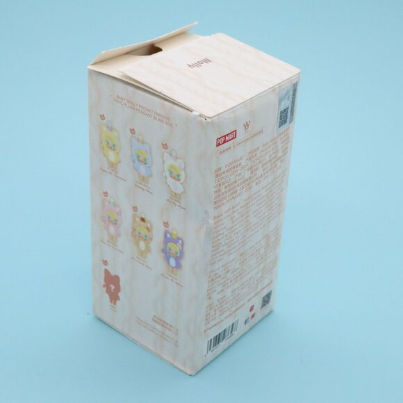 Baby Molly Pocket Friends White Cat Plush Keychain Pet My Head Pop Mart Open Box - Picture 8 of 10